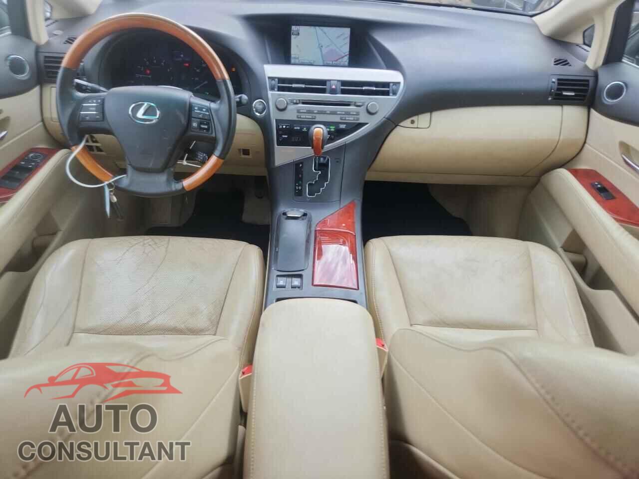 LEXUS RX350 2012 - 2T2BK1BA8CC143671