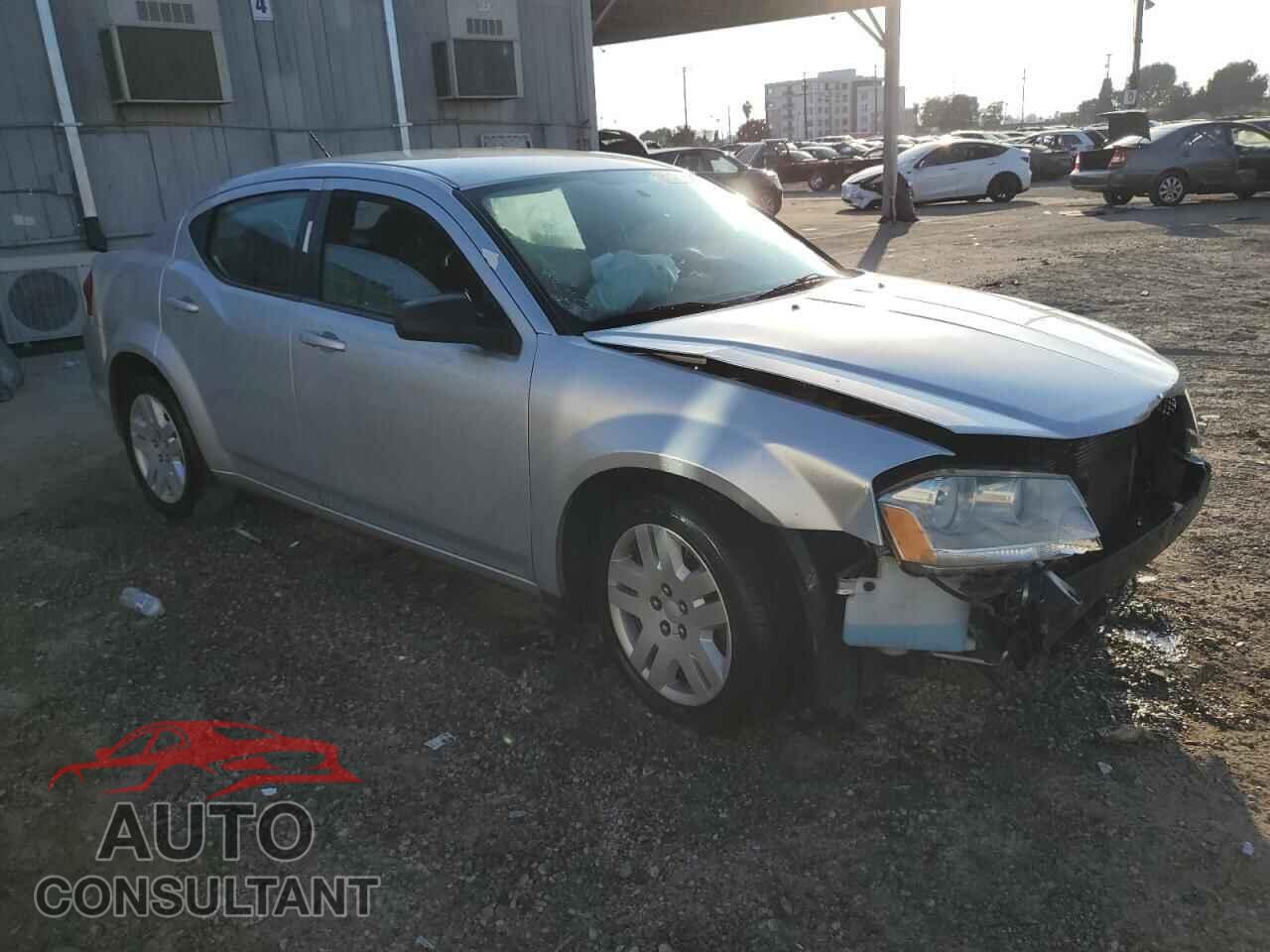 DODGE AVENGER 2012 - 1C3CDZAB2CN223660