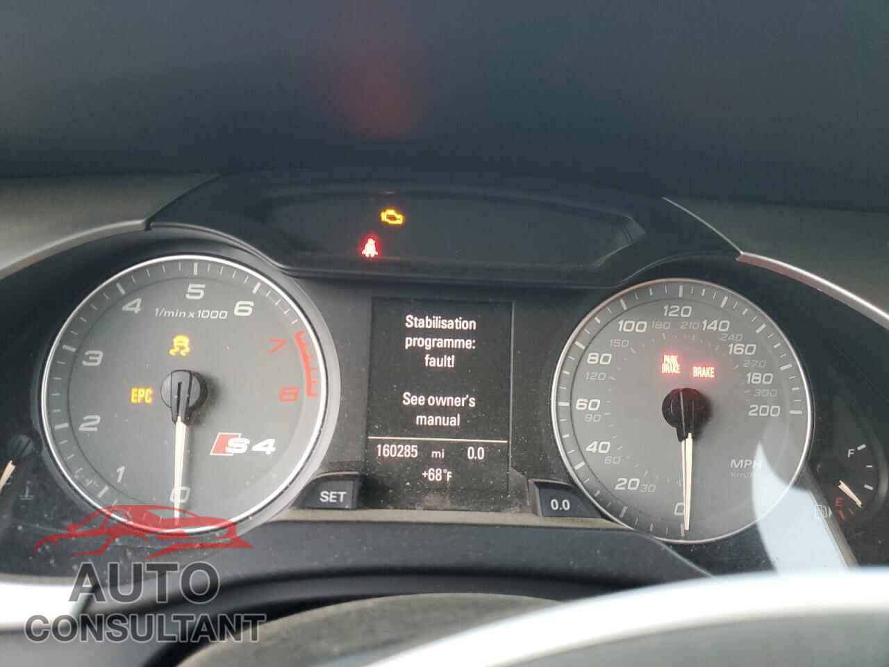 AUDI S4/RS4 2012 - WAUDGBFL1CA072038