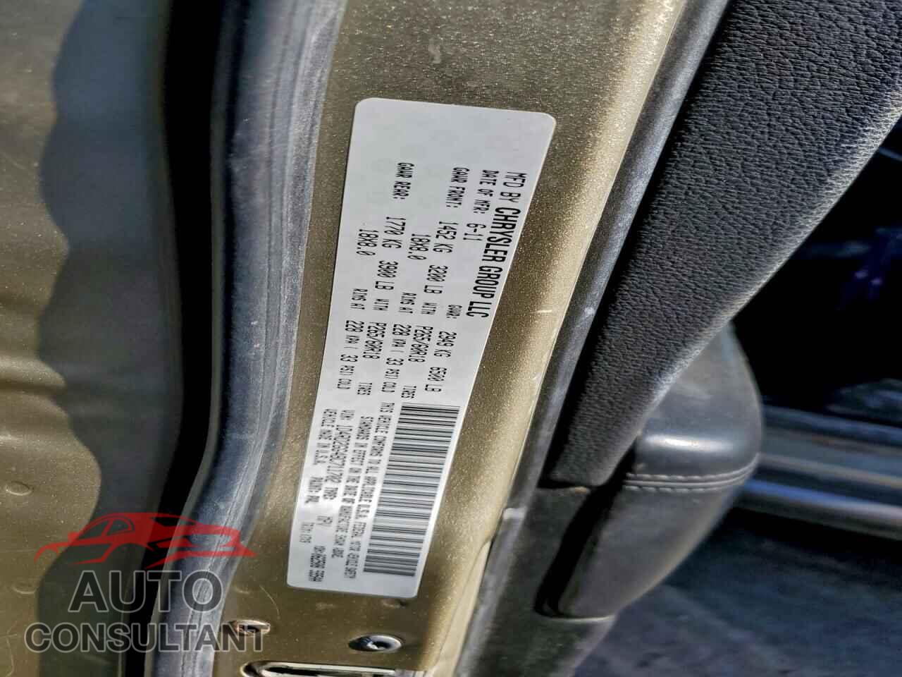 DODGE DURANGO 2011 - 1D4RD2GG4BC711702