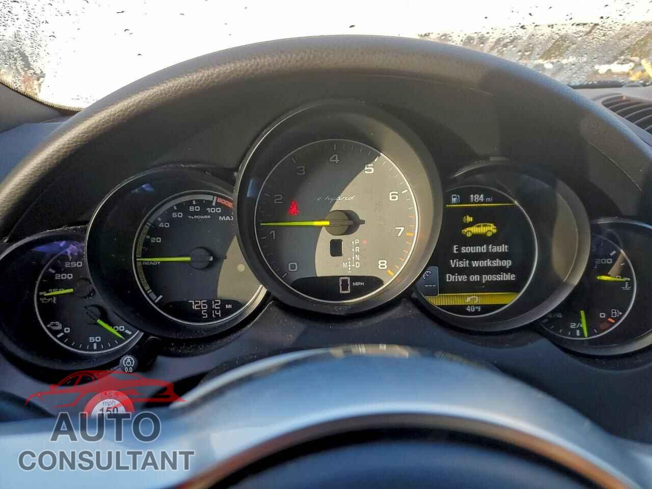PORSCHE CAYENNE 2016 - WP1AE2A26GLA64553