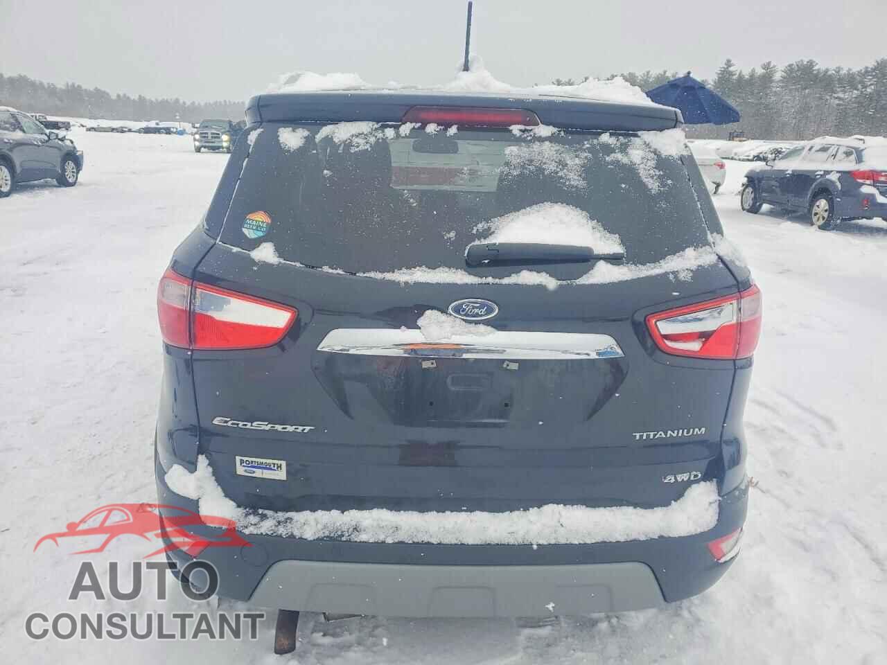 FORD ECOSPORT 2019 - MAJ6S3KL5KC295701
