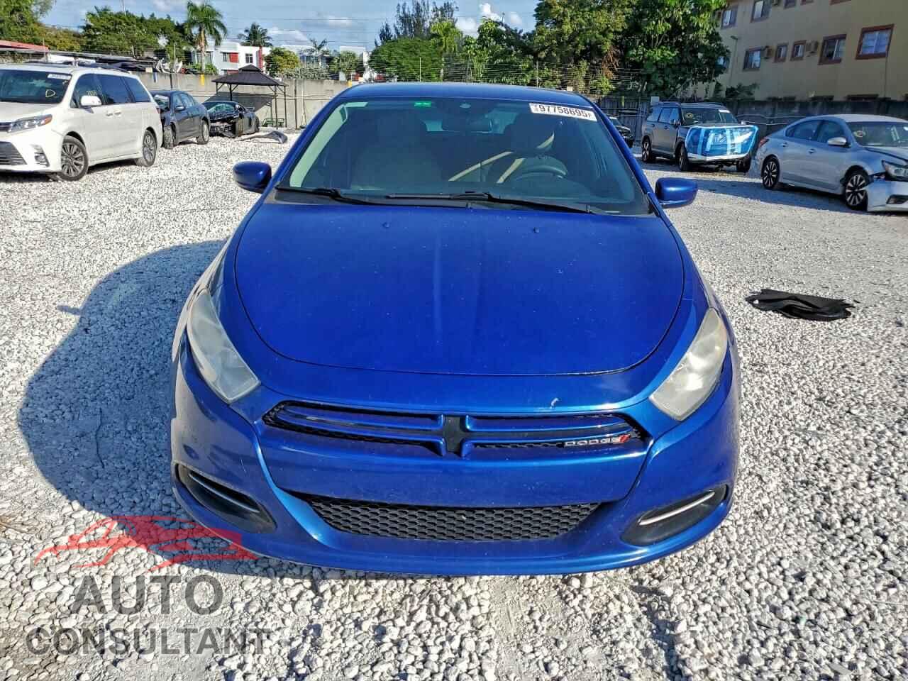 DODGE DART 2013 - 1C3CDFBA1DD157825