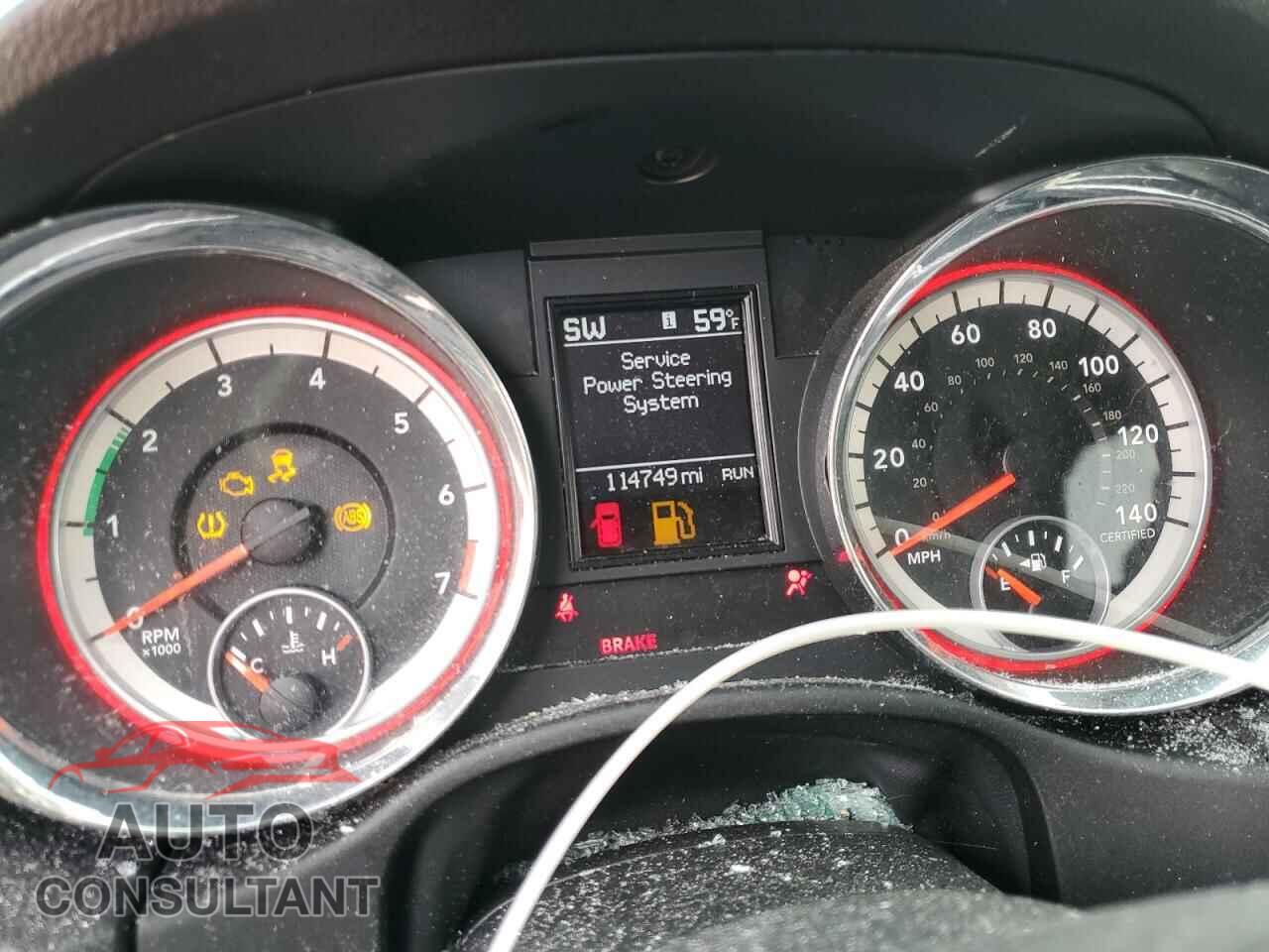 DODGE DURANGO 2013 - 1C4RDJFG0DC684591