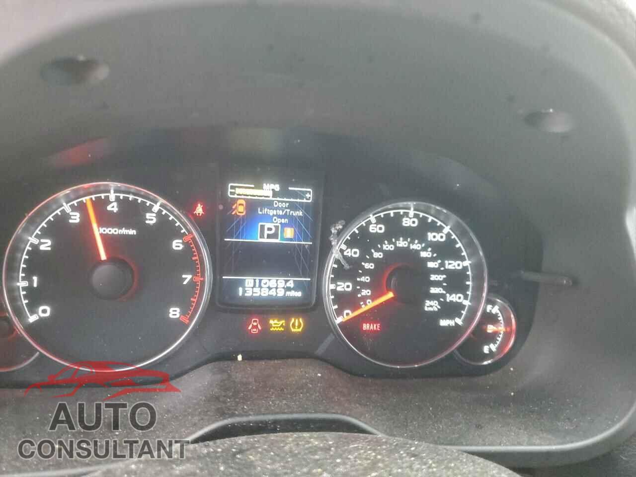 SUBARU OUTBACK 2014 - 4S4BRBLC4E3315272