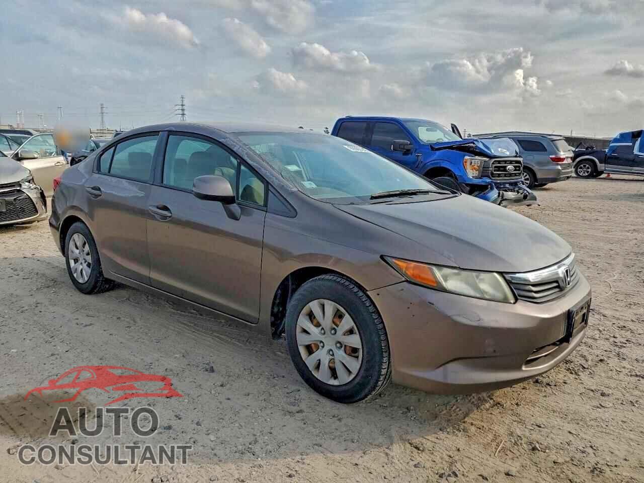 HONDA CIVIC 2012 - 2HGFB2F54CH543503