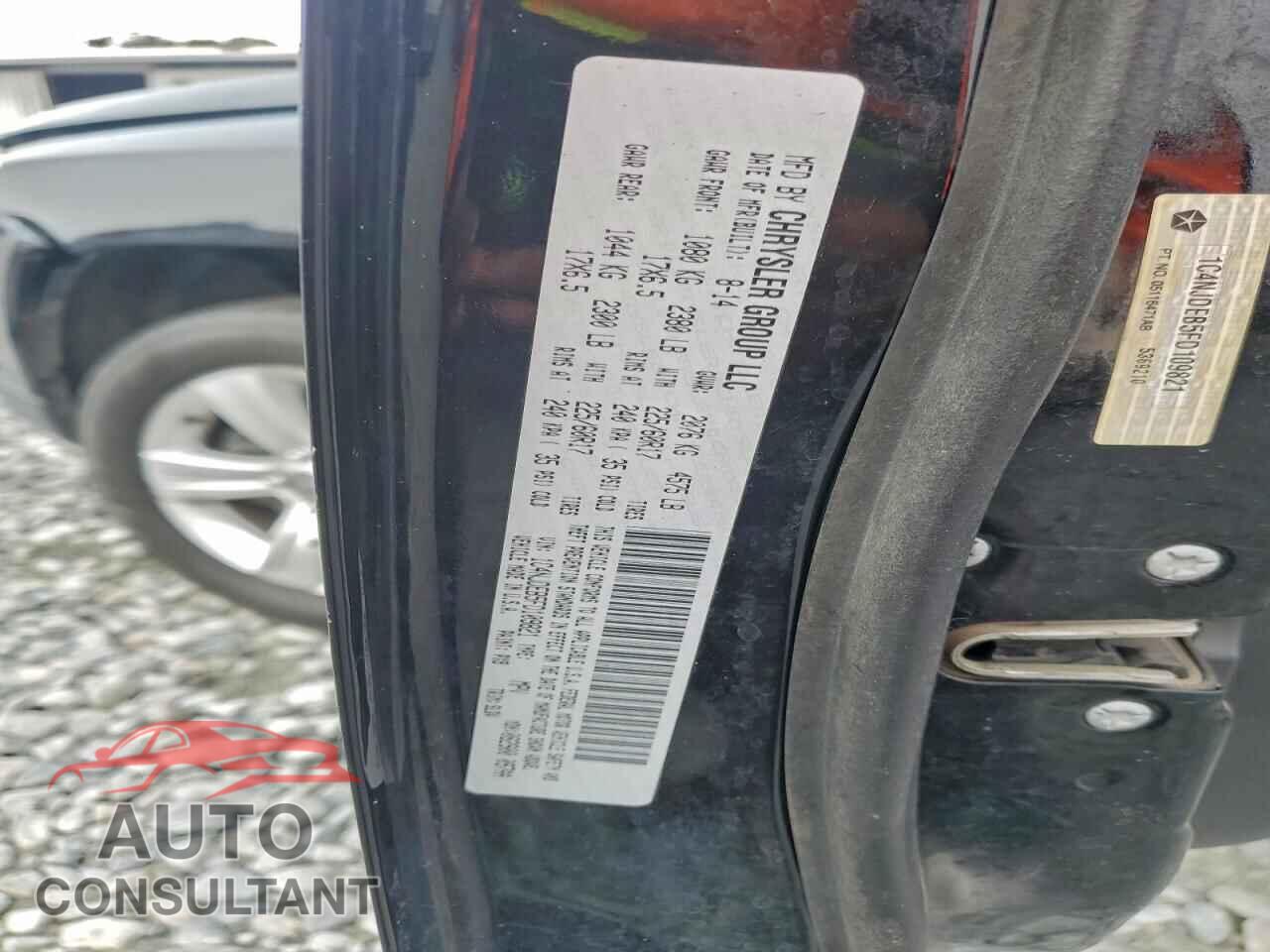 JEEP COMPASS 2015 - 1C4NJDEB5FD109821