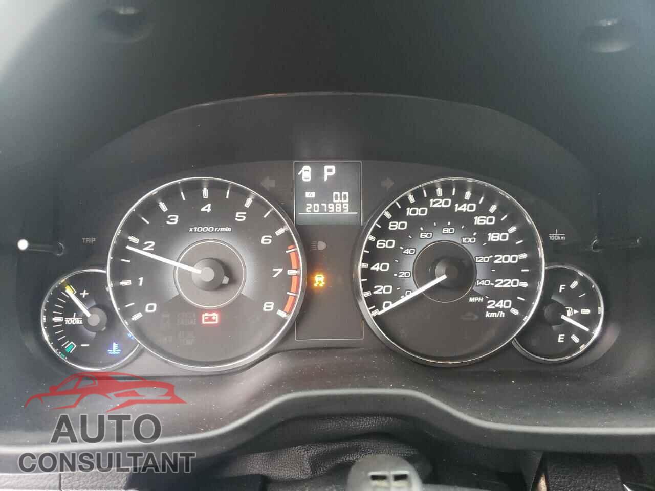 SUBARU OUTBACK 2012 - 4S4BRHBC4C3237044