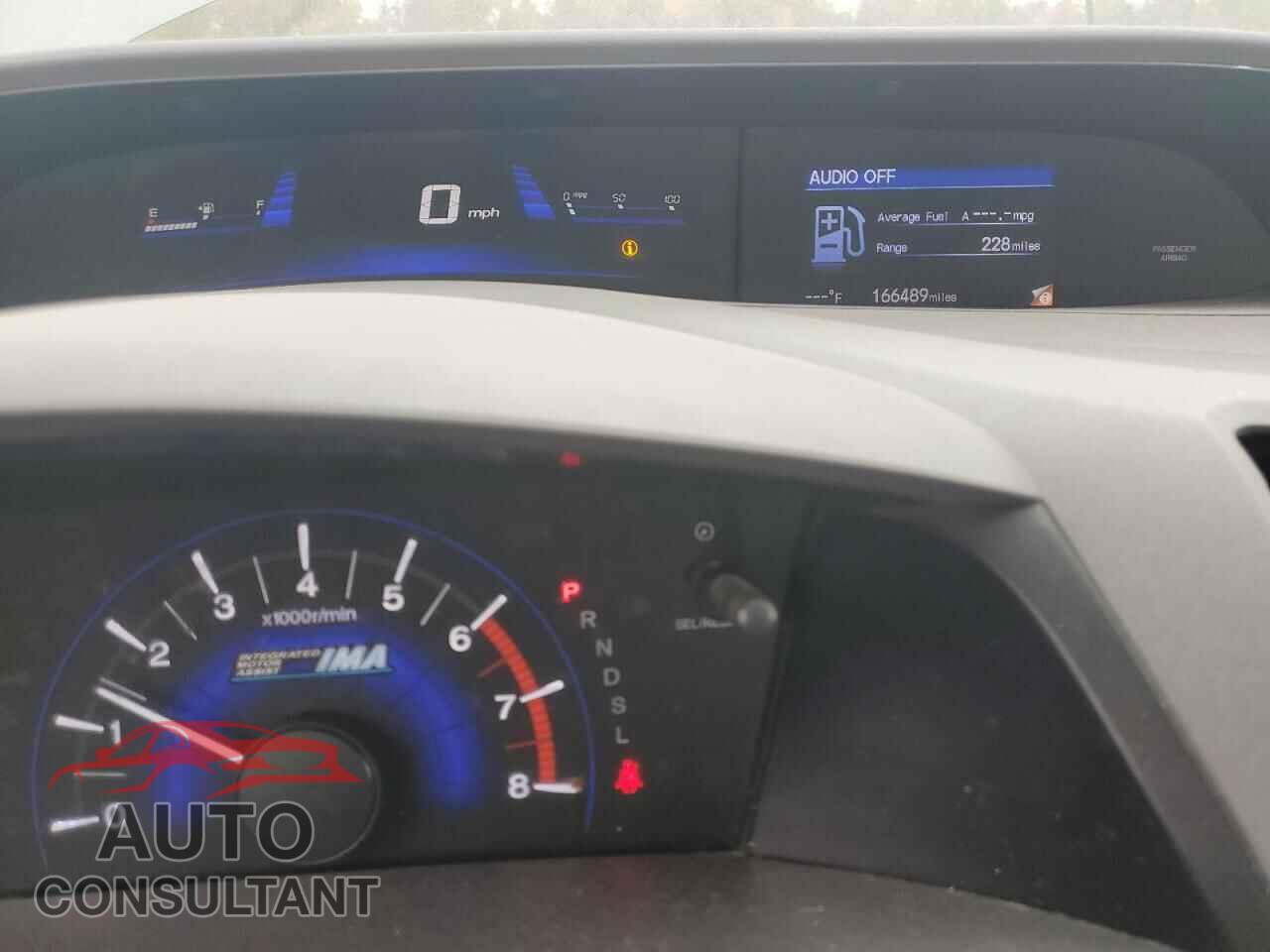 HONDA CIVIC 2012 - JHMFB4F29CS003328