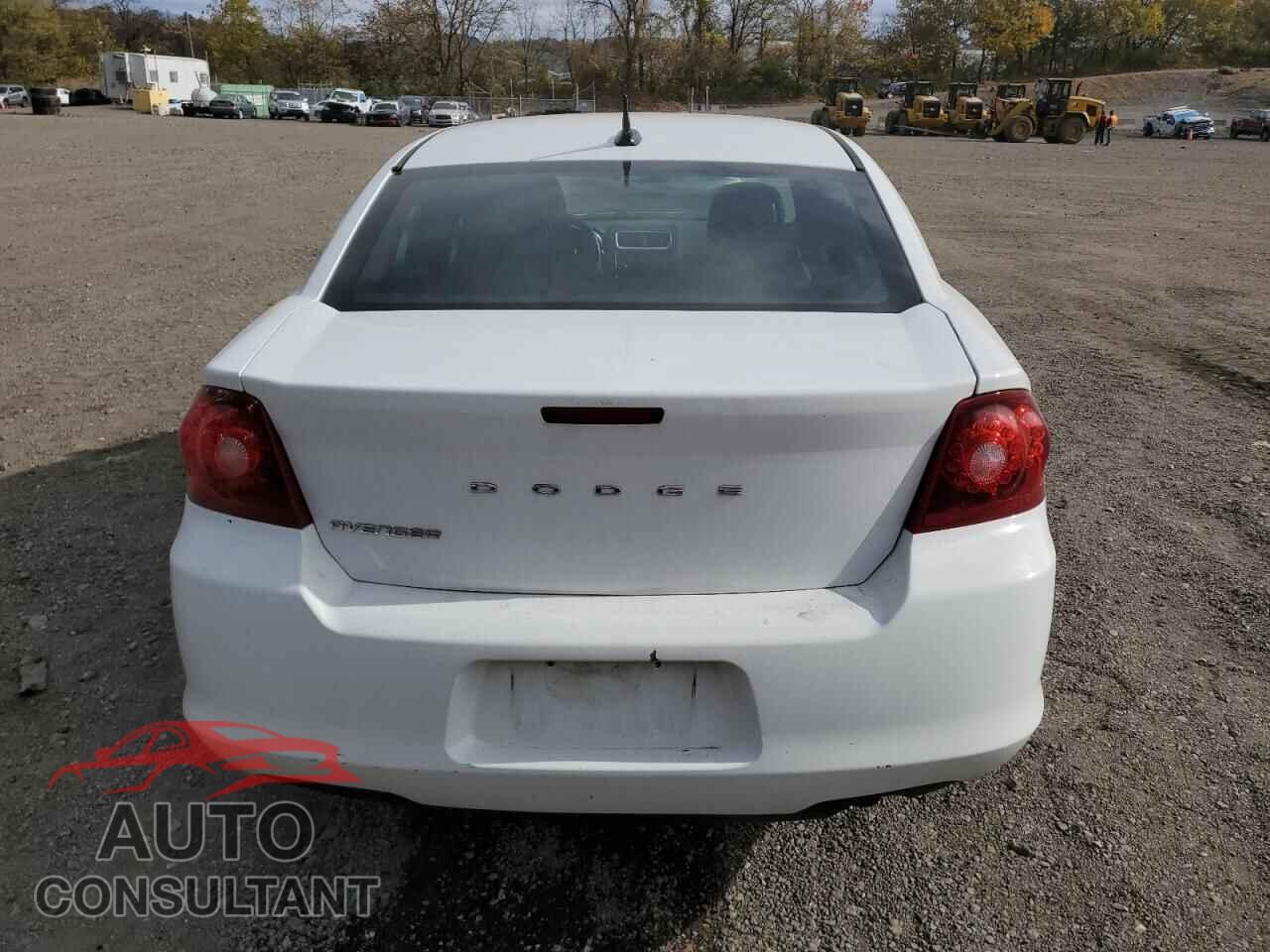 DODGE AVENGER 2012 - 1C3CDZAB4CN182416