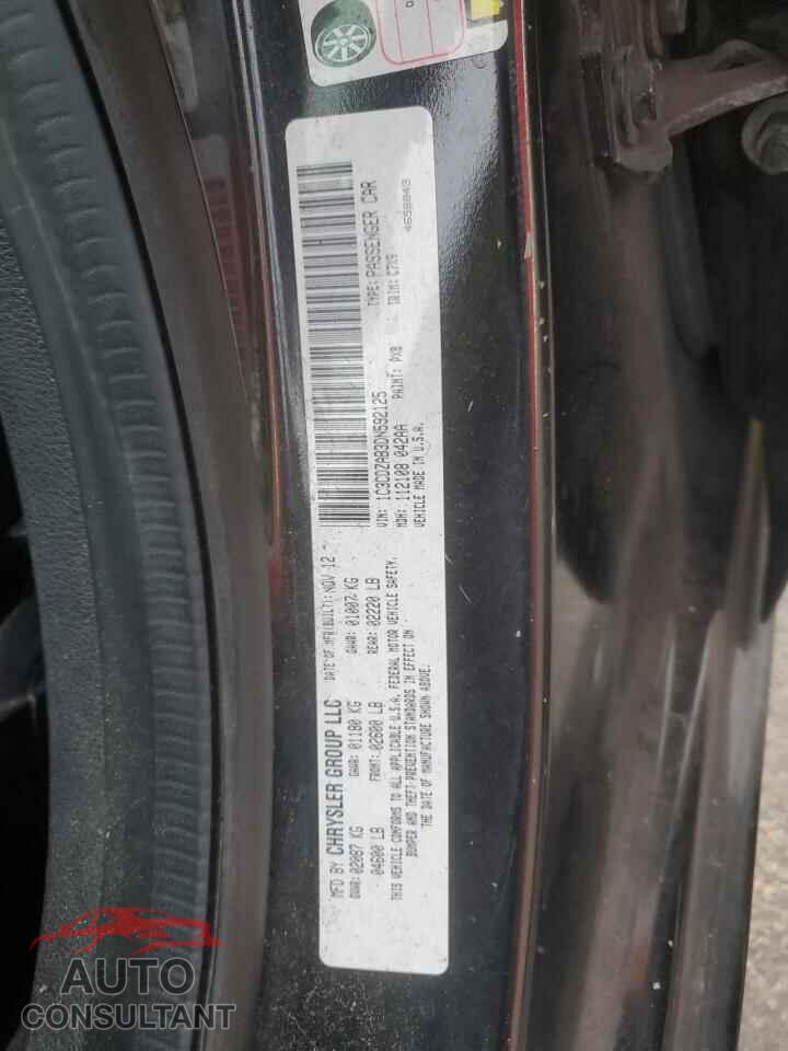 DODGE AVENGER 2013 - 1C3CDZAB3DN592125