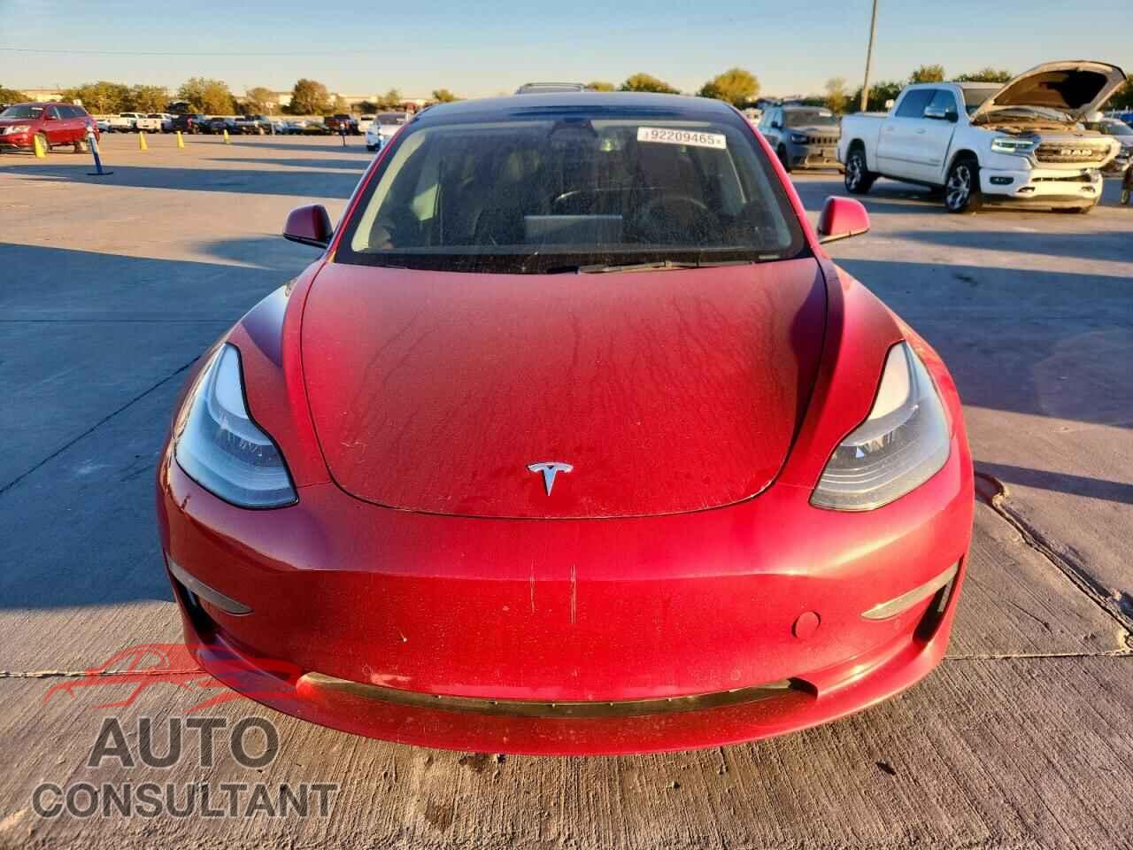 TESLA MODEL 3 2022 - 5YJ3E1EBXNF323799