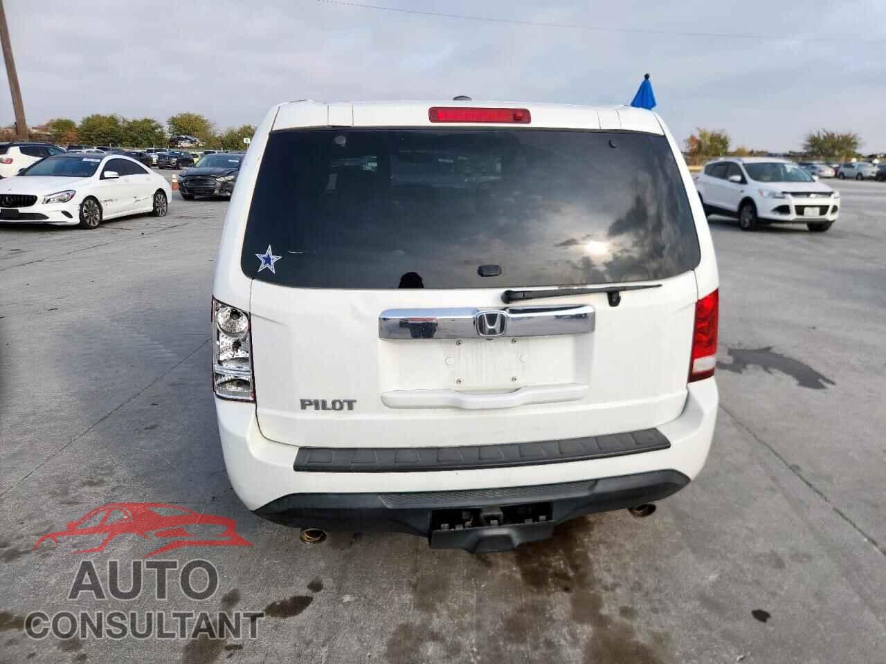HONDA PILOT 2012 - 5FNYF3H56CB006894