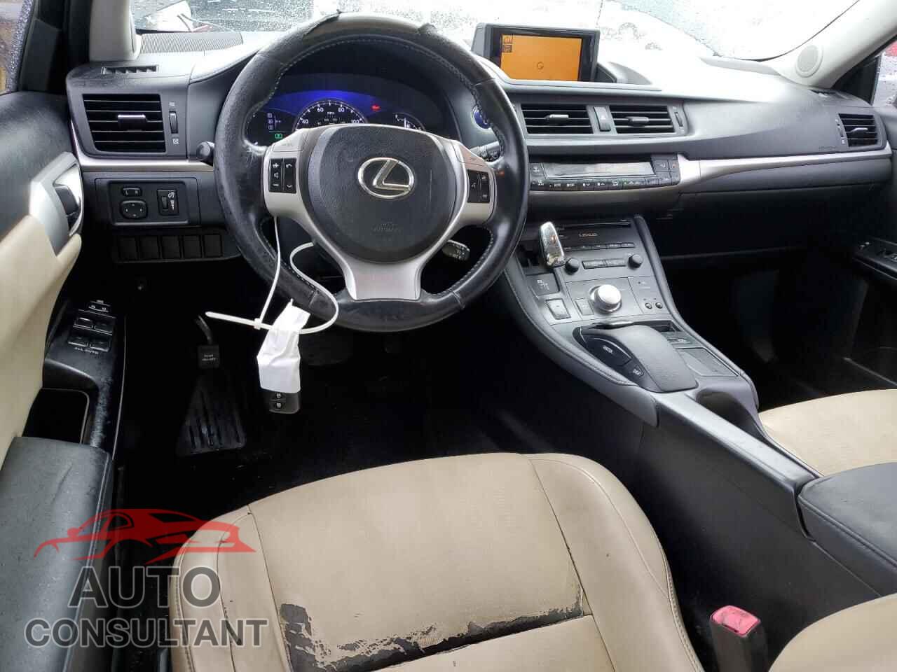 LEXUS CT 200 2012 - JTHKD5BH9C2079107