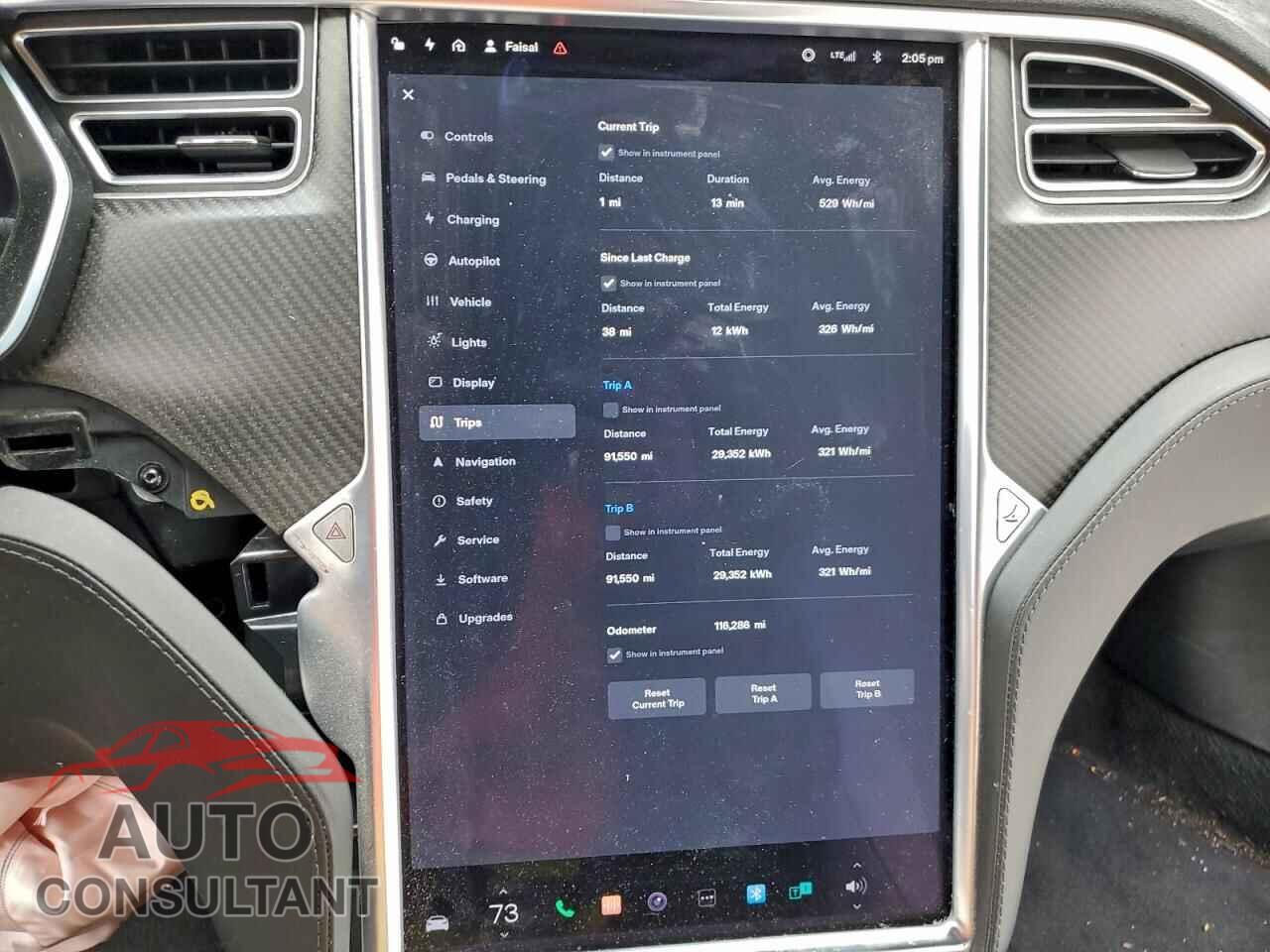 TESLA MODEL S 2017 - 5YJSA1E27HF192245