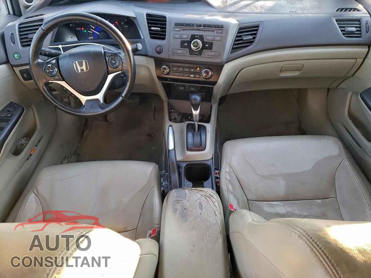 HONDA CIVIC 2012 - 19XFB2F95CE324692