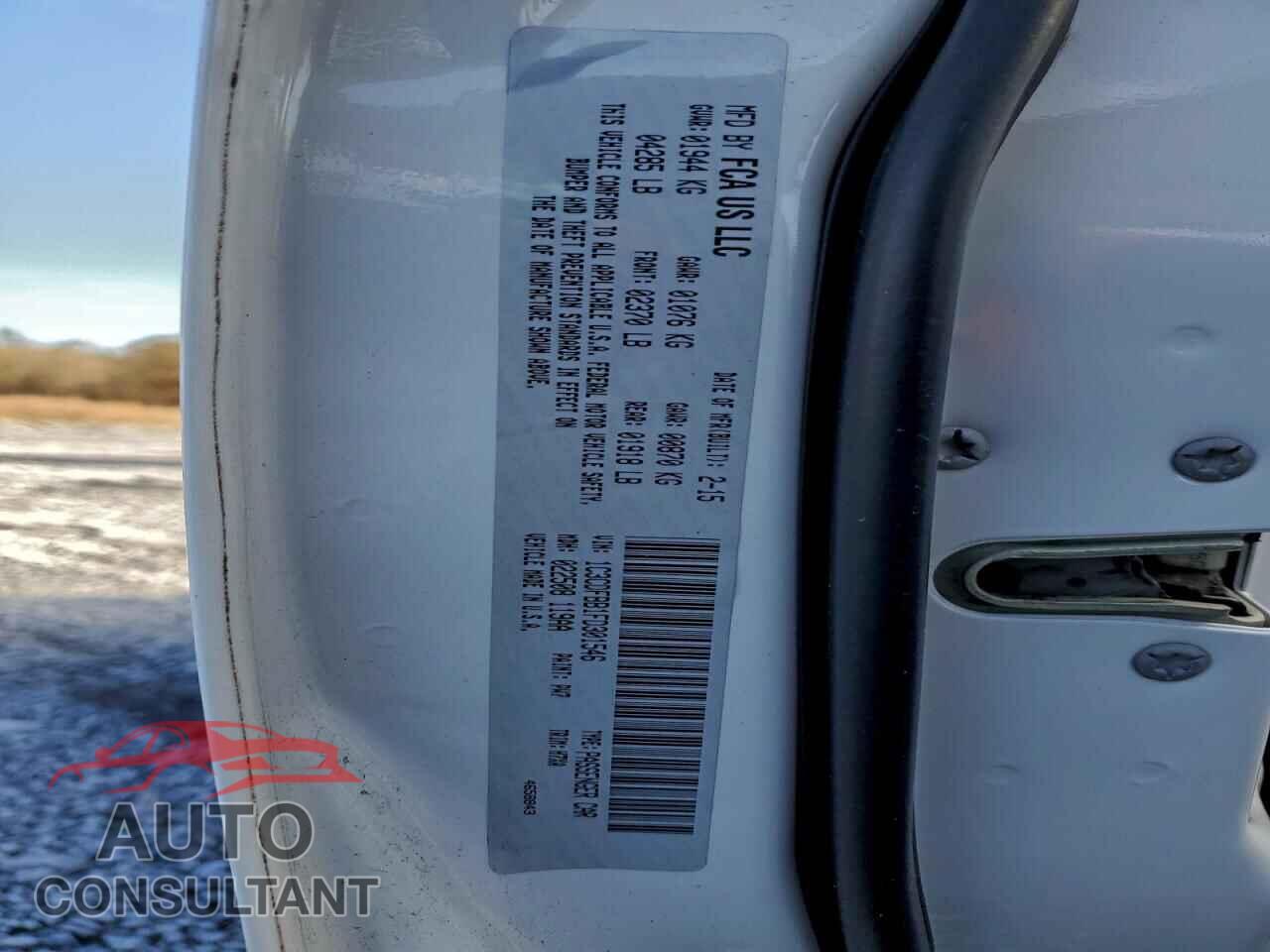 DODGE DART 2015 - 1C3CDFBB1FD301546