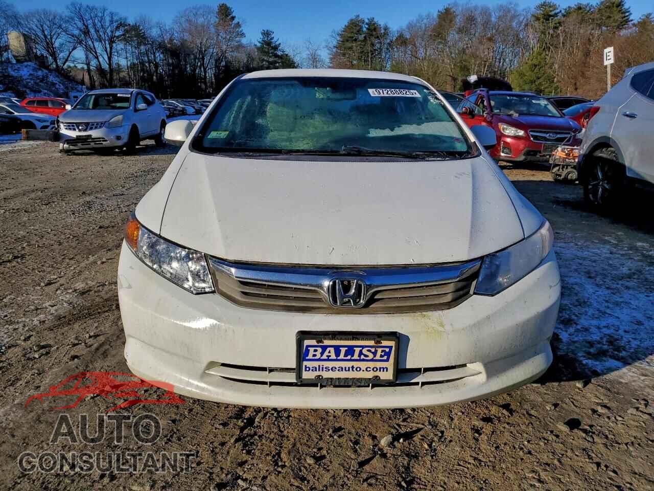 HONDA CIVIC 2012 - 2HGFB2F52CH561000
