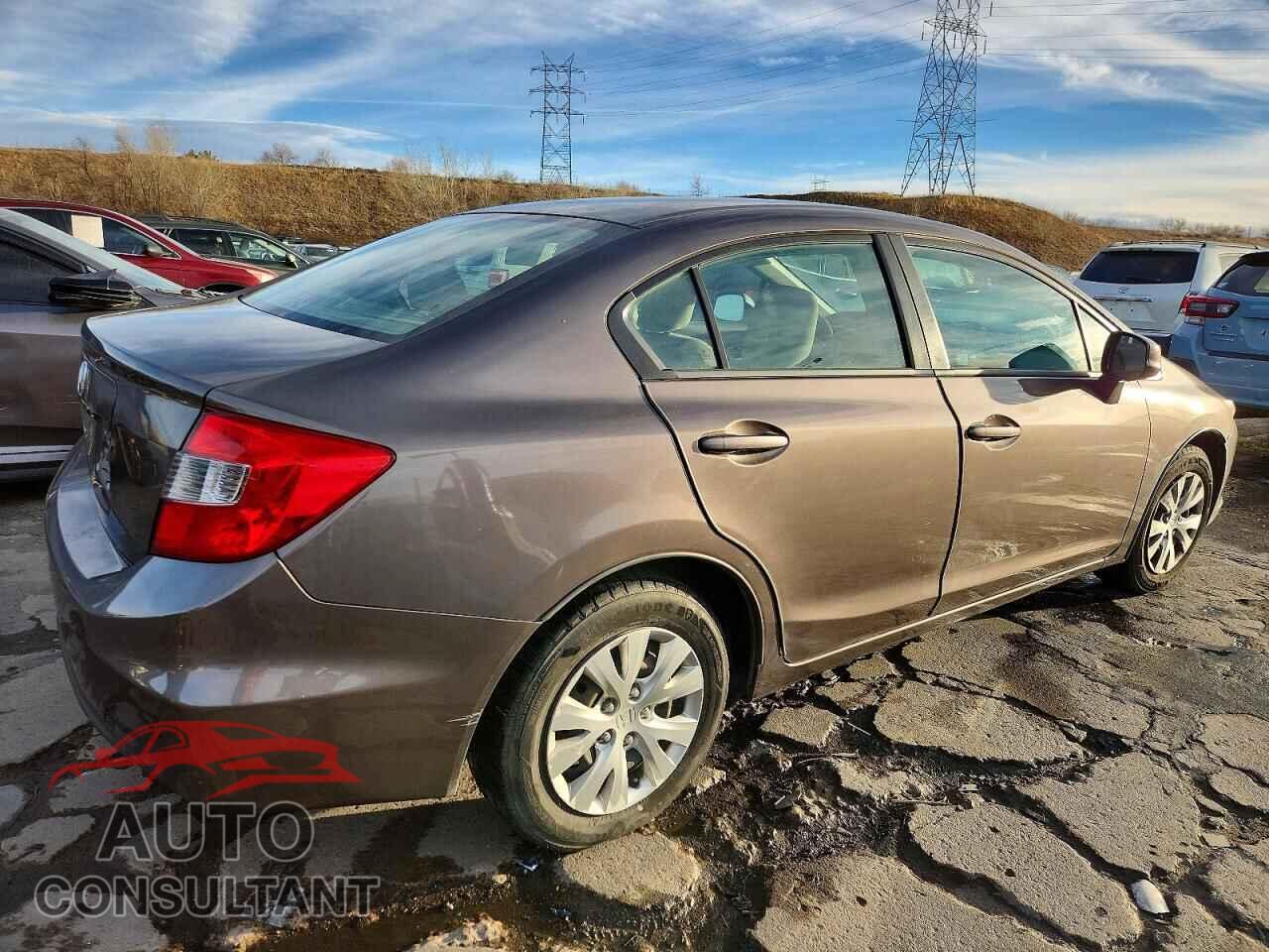 HONDA CIVIC 2012 - 2HGFB2F50CH603504