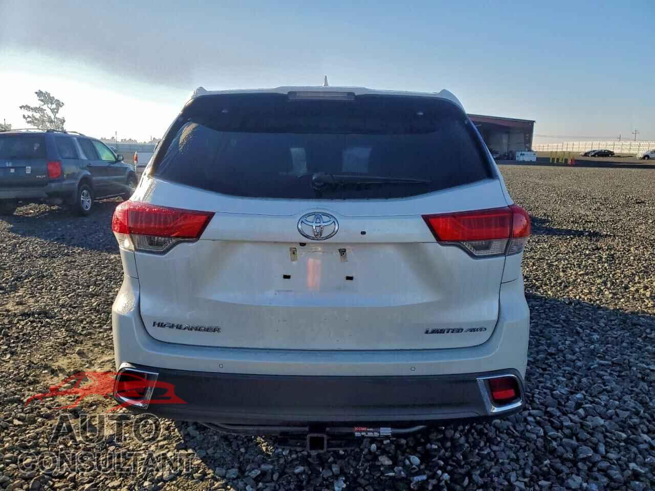 TOYOTA HIGHLANDER 2017 - 5TDDZRFH4HS447190