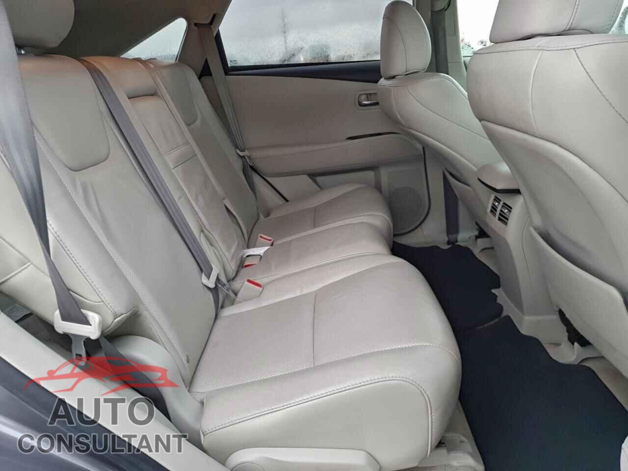LEXUS RX350 2012 - 2T2BK1BA3CC126860