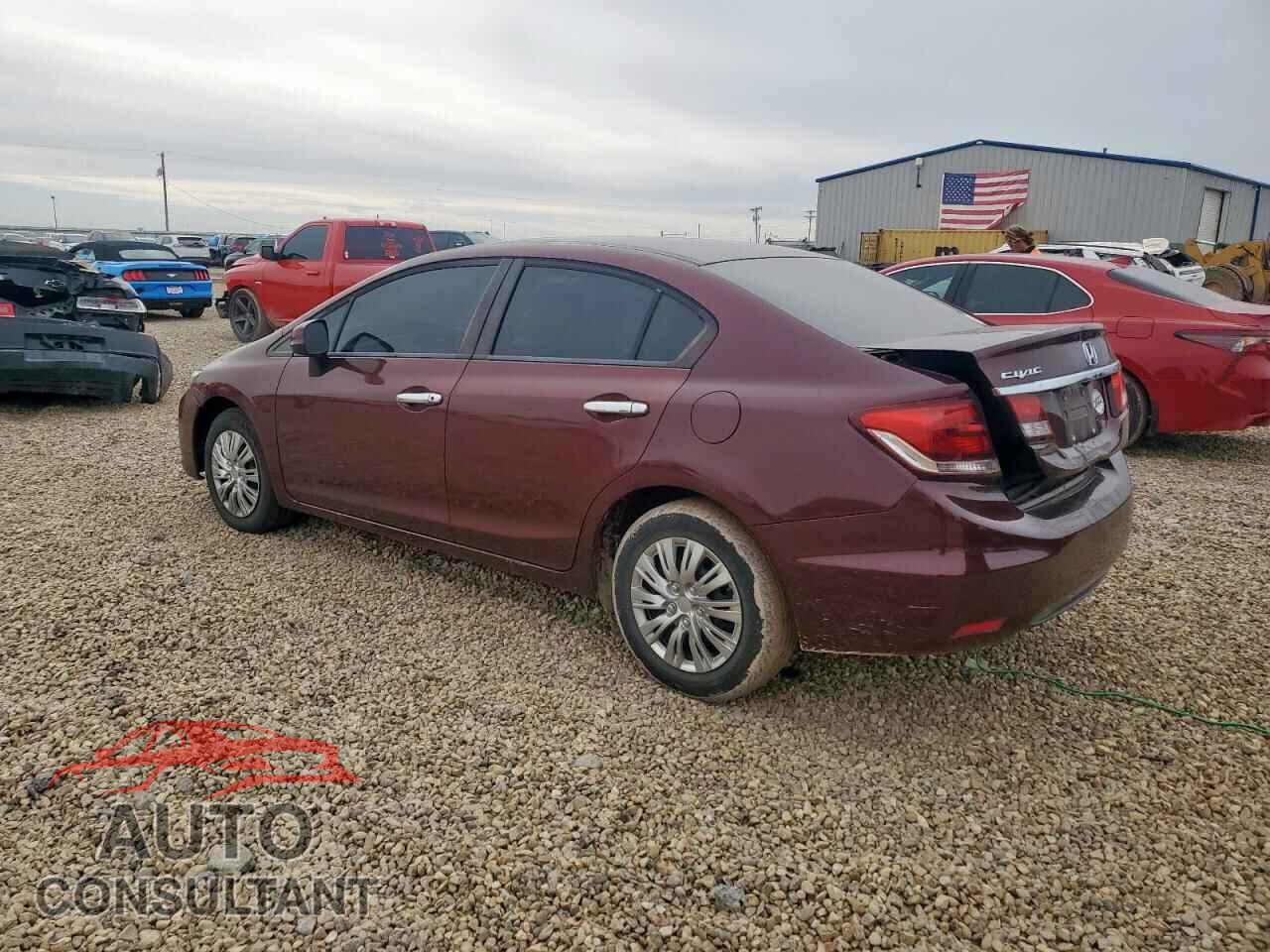 HONDA CIVIC 2013 - 19XFB2F50DE011502