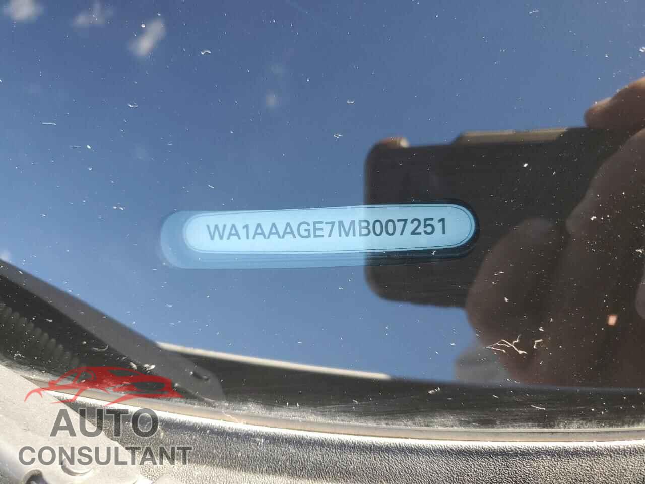 AUDI E-TRON 2021 - WA1AAAGE7MB007251