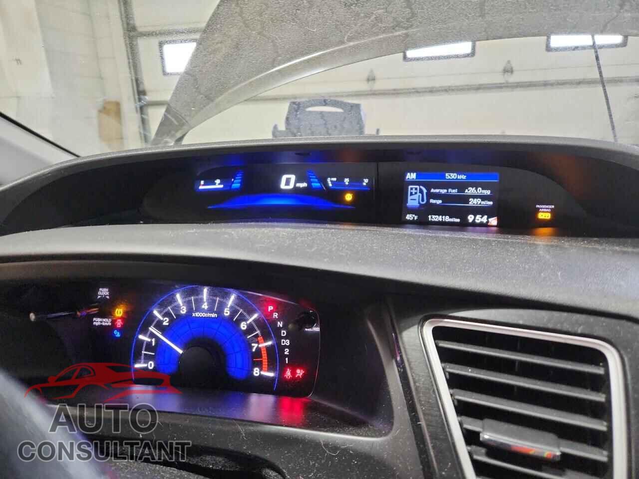 HONDA CIVIC 2013 - 19XFB2F52DE015406