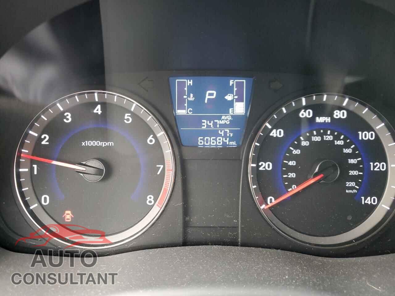 HYUNDAI ACCENT 2015 - KMHCT4AE1FU809834