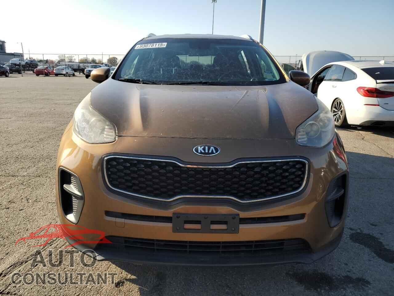 KIA SPORTAGE 2017 - KNDPM3AC2H7081468