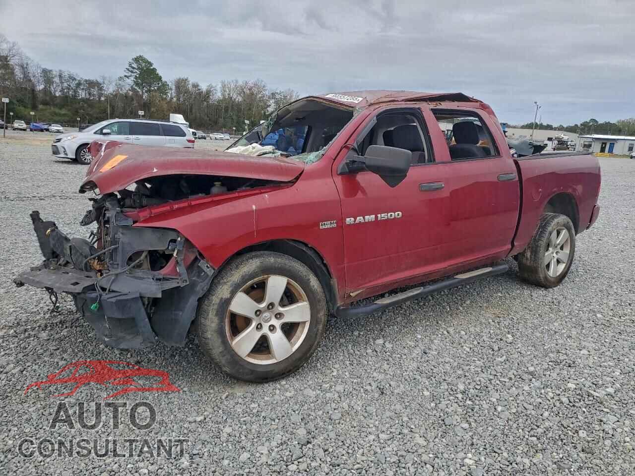 DODGE RAM 1500 2012 - 1C6RD7KT2CS239321