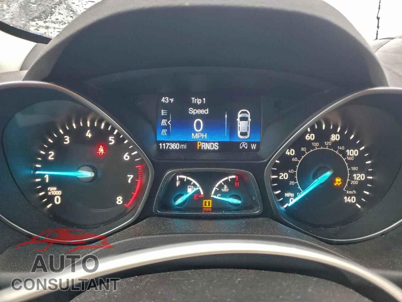 FORD ESCAPE 2017 - 1FMCU9GDXHUD52257