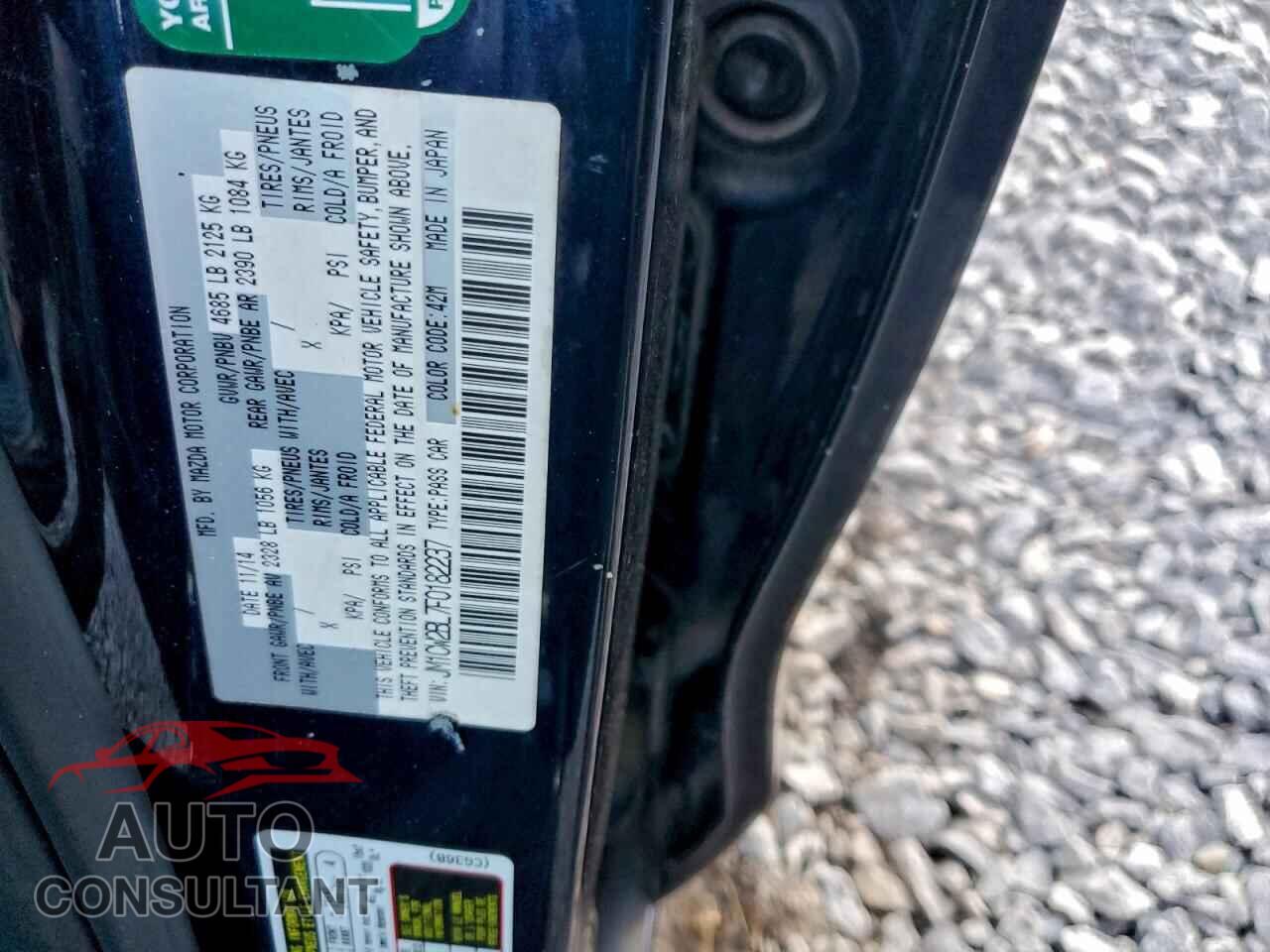 MAZDA 5 2015 - JM1CW2BL7F0182237