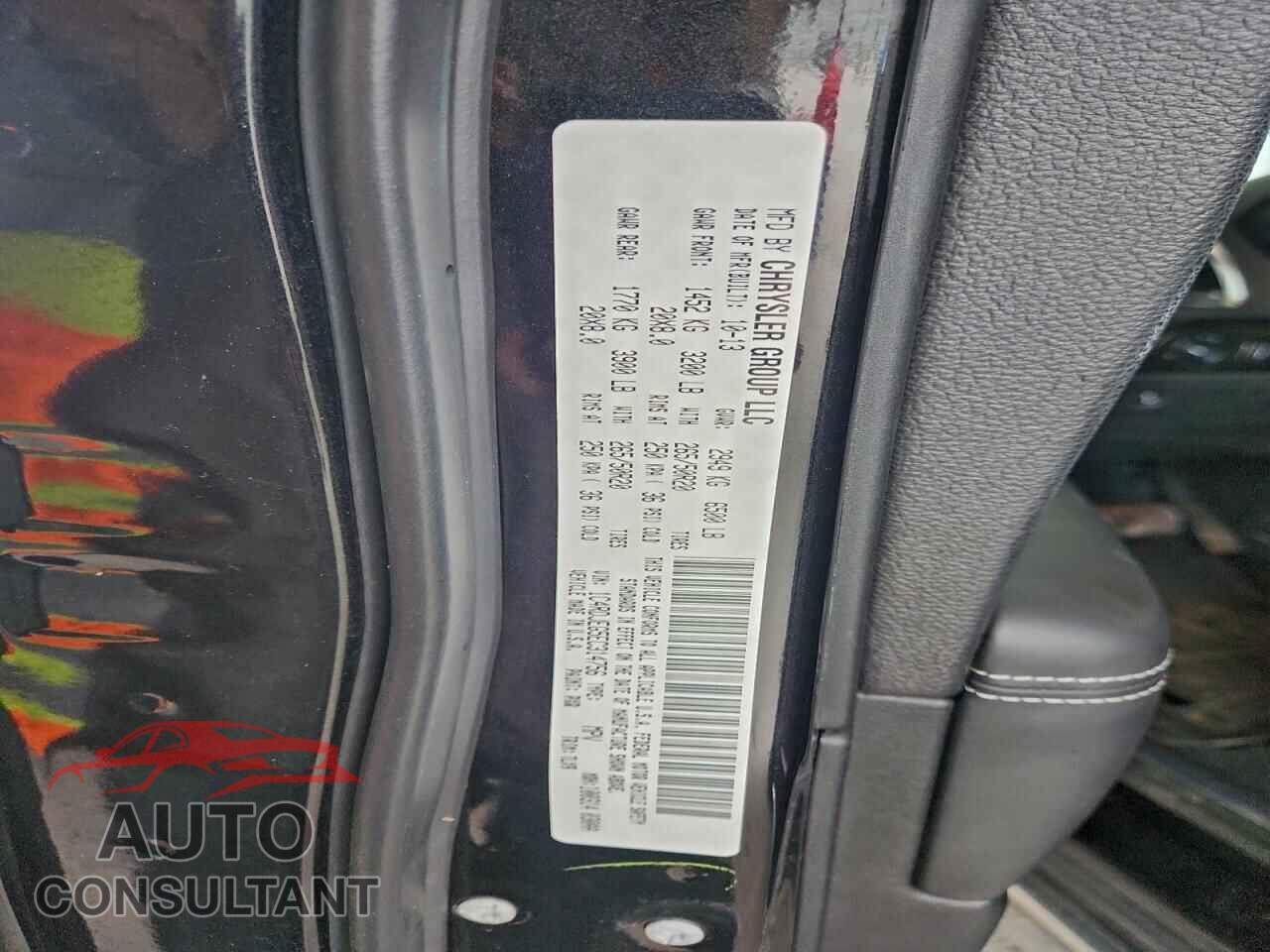 DODGE DURANGO 2014 - 1C4RDJEG5EC314756