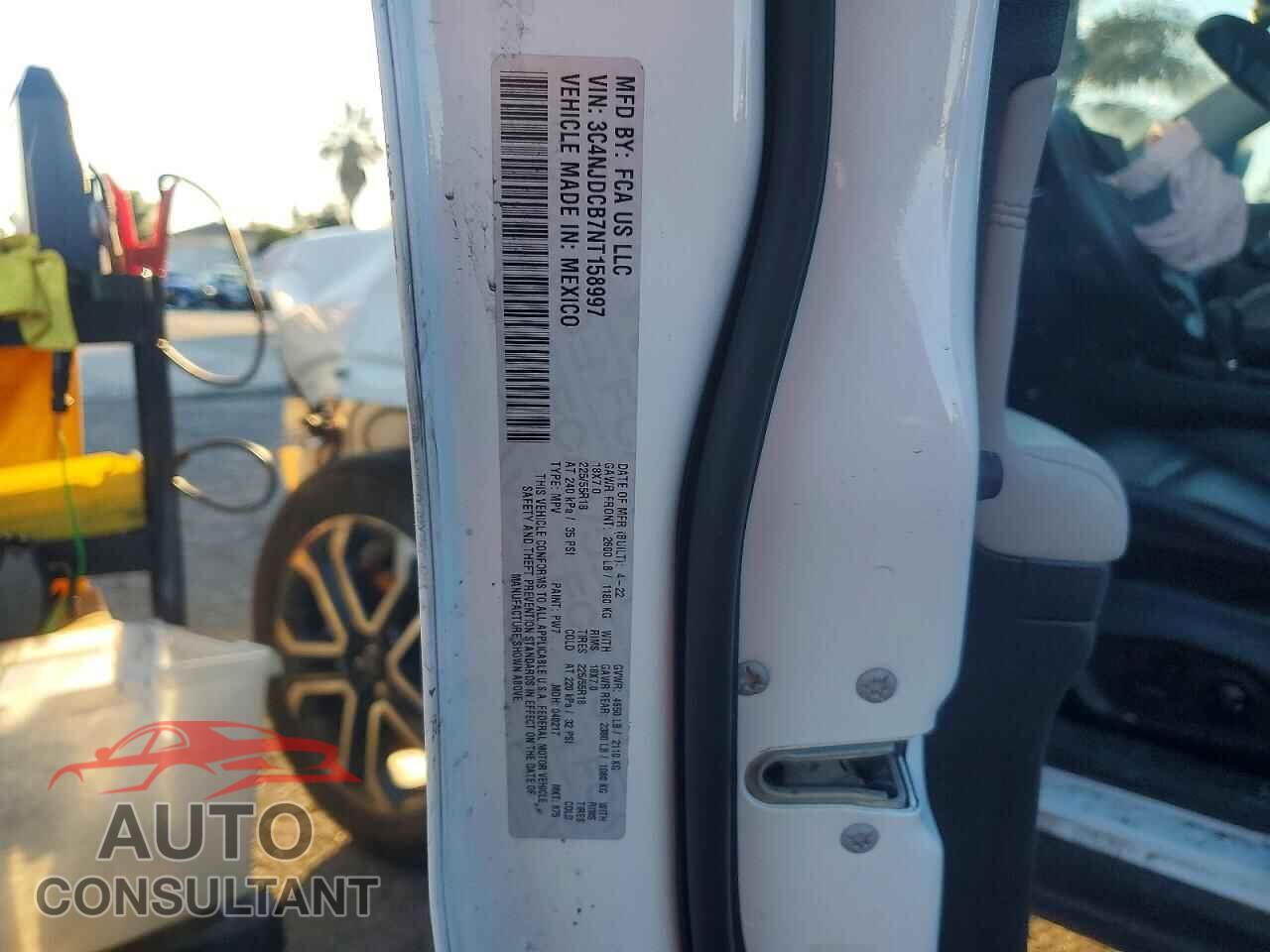 JEEP COMPASS 2022 - 3C4NJDCB7NT158997
