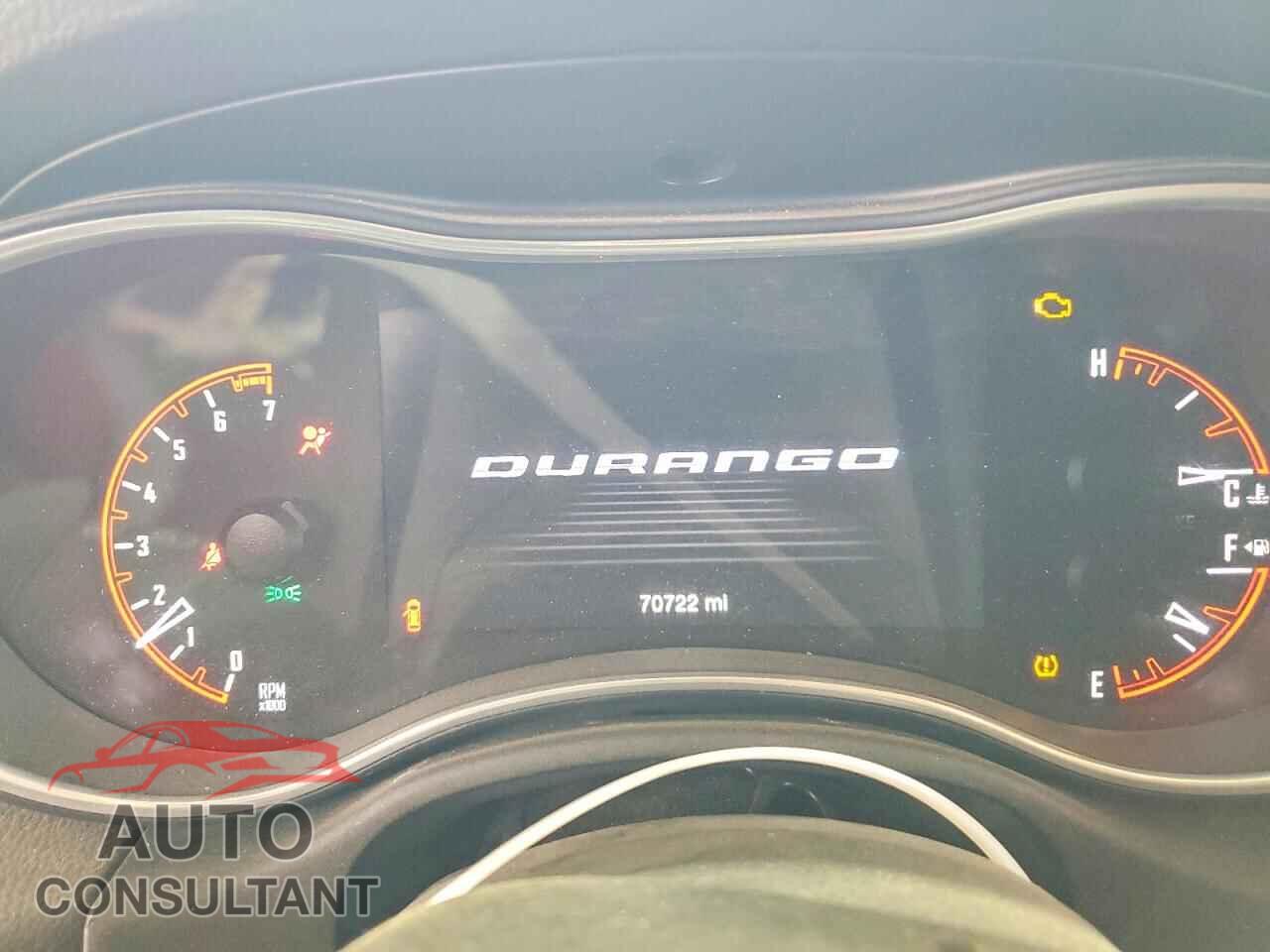 DODGE DURANGO 2019 - 1C4RDJFG8KC817580