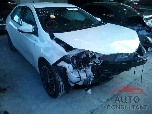 TOYOTA COROLLA 2015 - 2T1BURHE3FC407309