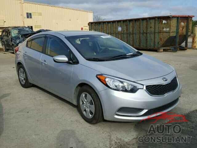 KIA FORTE 2016 - KNAFK4A63G5459757