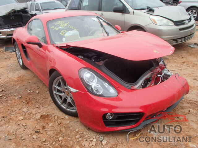 PORSCHE CAYMAN 2015 - WP0AA2A88FK161789