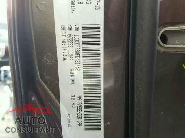 DODGE DART 2015 - 1C3CDFBB0FD421452