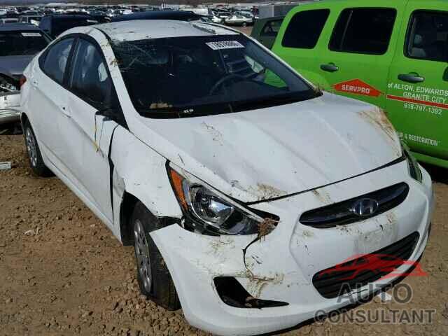 HYUNDAI ACCENT 2015 - KMHCT4AE3FU918375