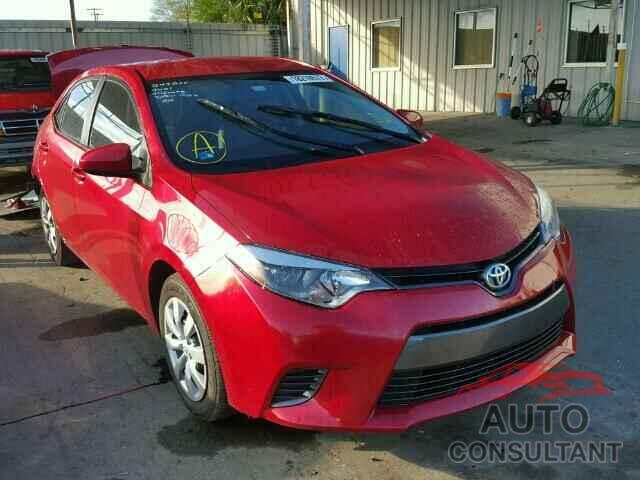 TOYOTA COROLLA 2016 - 2T1BURHE9GC653007