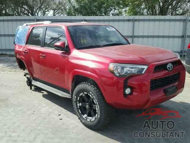 TOYOTA 4RUNNER 2015 - JTEBU5JR0F5204439