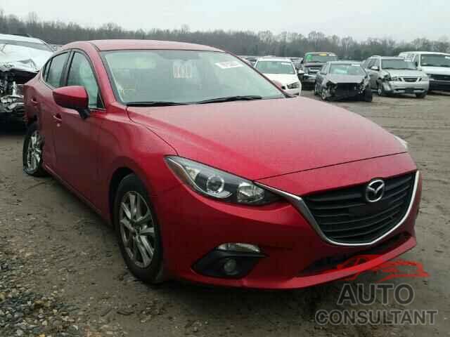 MAZDA 3 2015 - JM1BM1V74F1253950