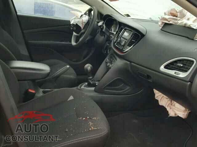 DODGE DART 2015 - 1C3CDFBB4FD193729