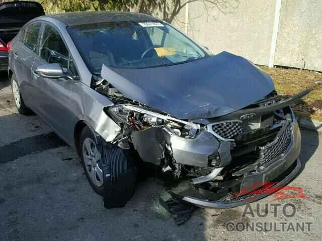 KIA FORTE 2016 - KNAFX4A64G5554927