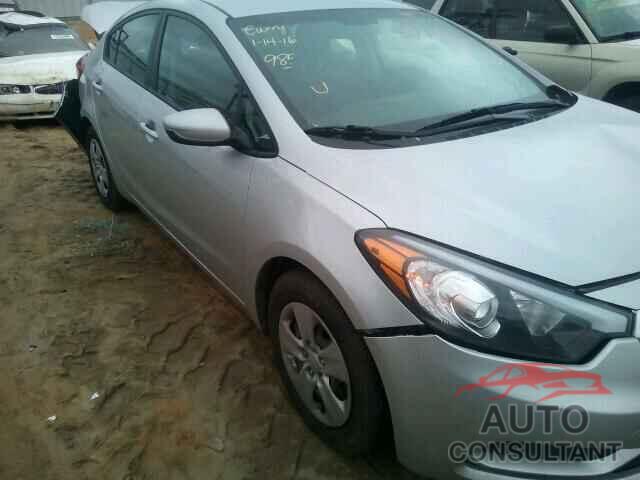 KIA FORTE 2016 - KNAFK4A62G5466974