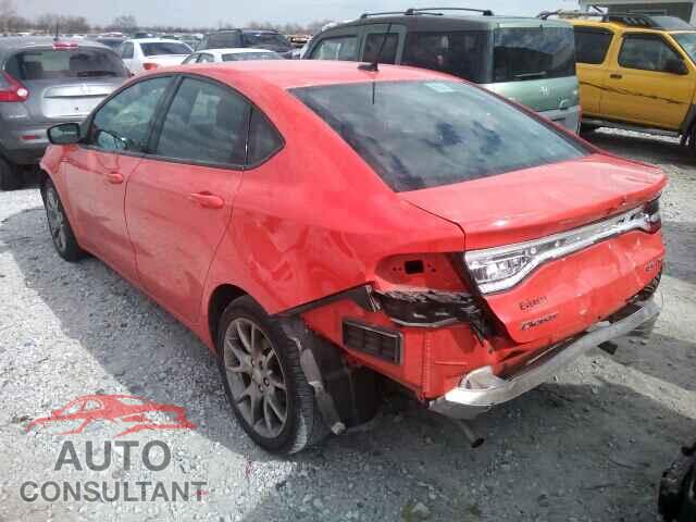 DODGE DART 2015 - 1C3CDFBB1FD237993