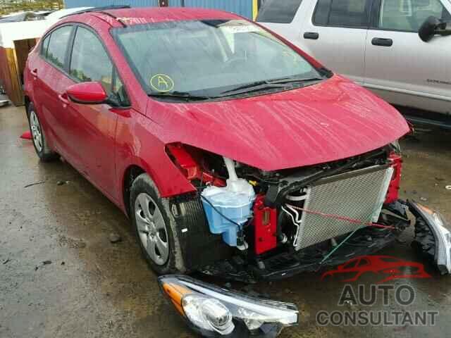 KIA FORTE 2016 - KNAFK4A61G5568945