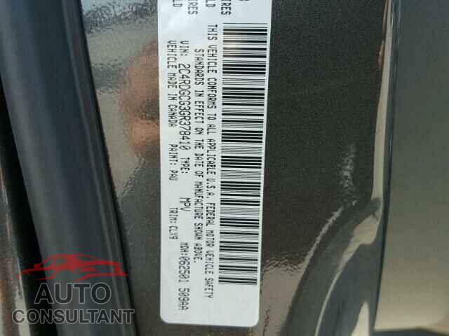 DODGE CARAVAN 2016 - 2C4RDGCG3GR378410